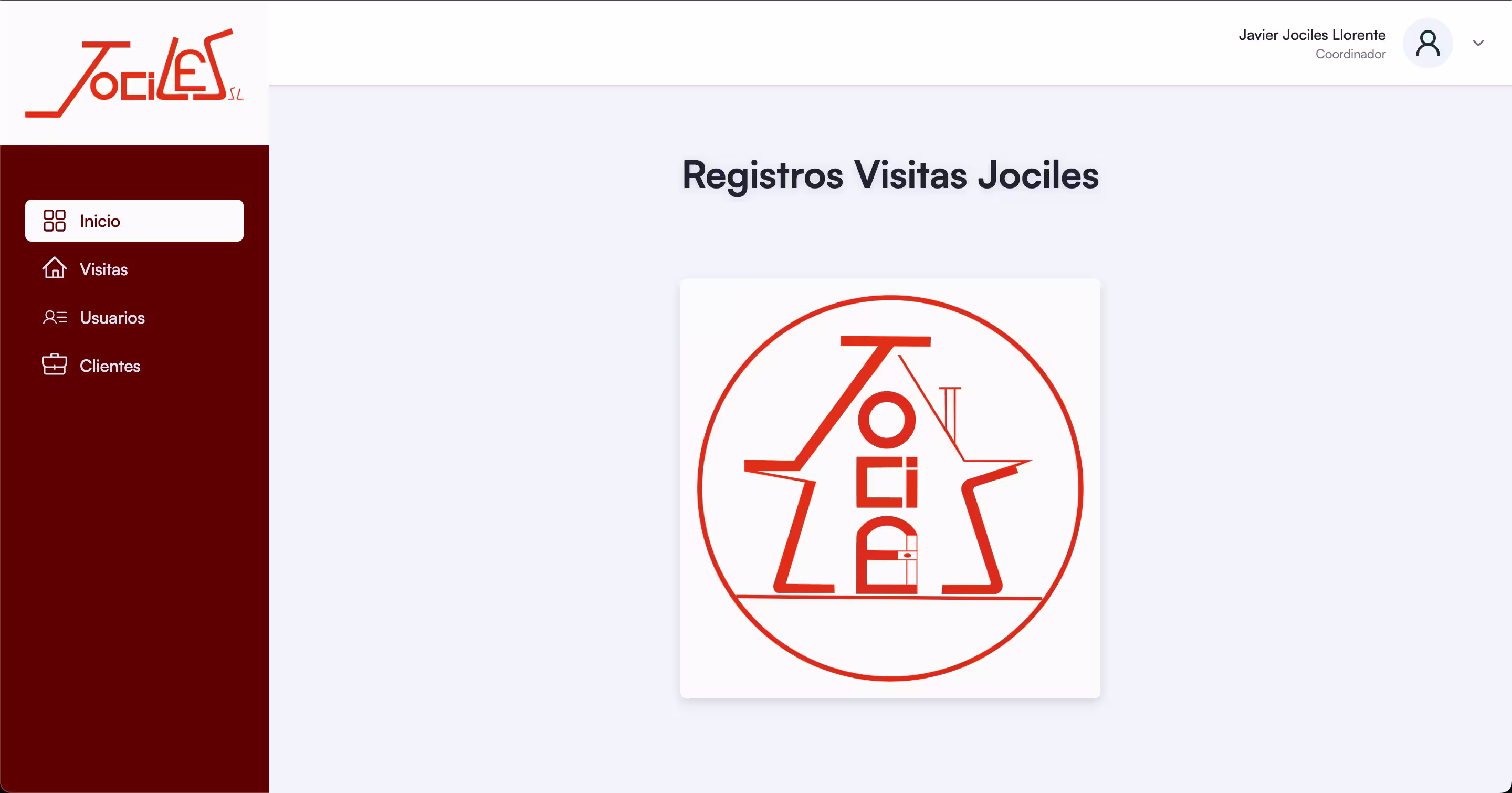 Captura del proyecto Registro de Visitas Comerciales
